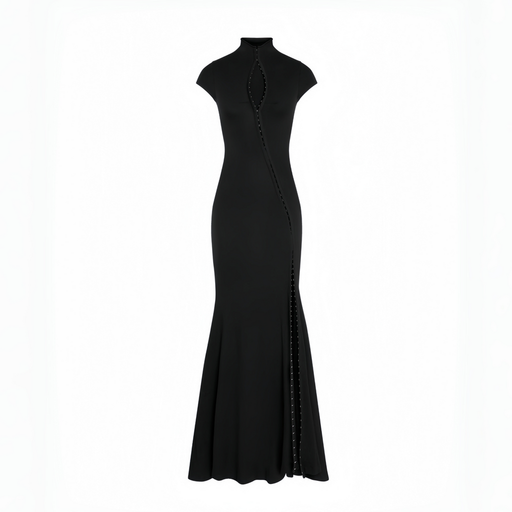 Eclipse™ | Vestido maxi premium con abertura alta