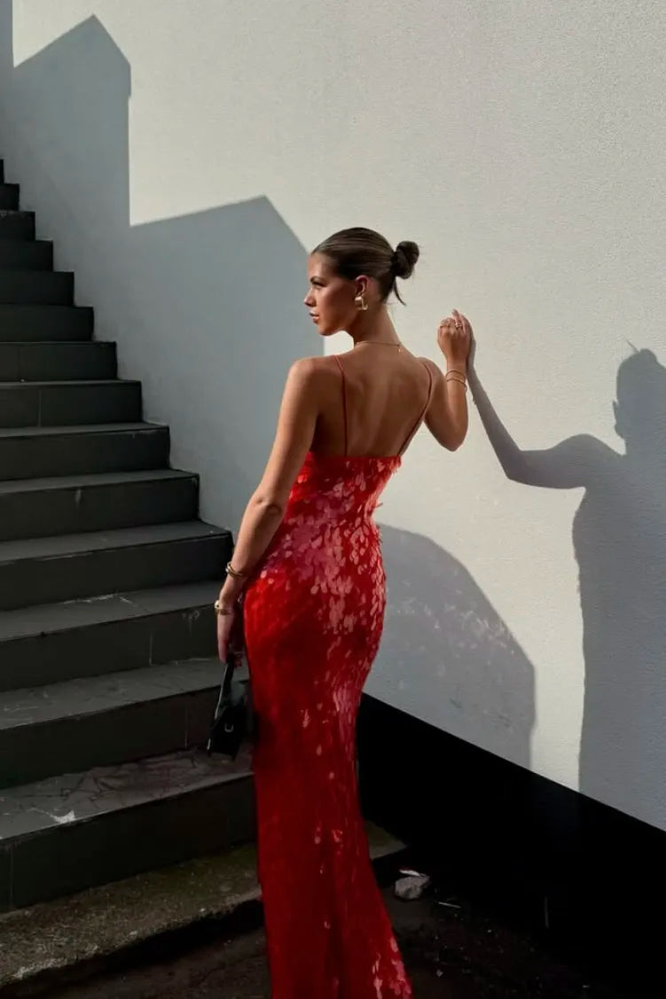 Kailani™ | Vestido largo maxi de lentejuelas