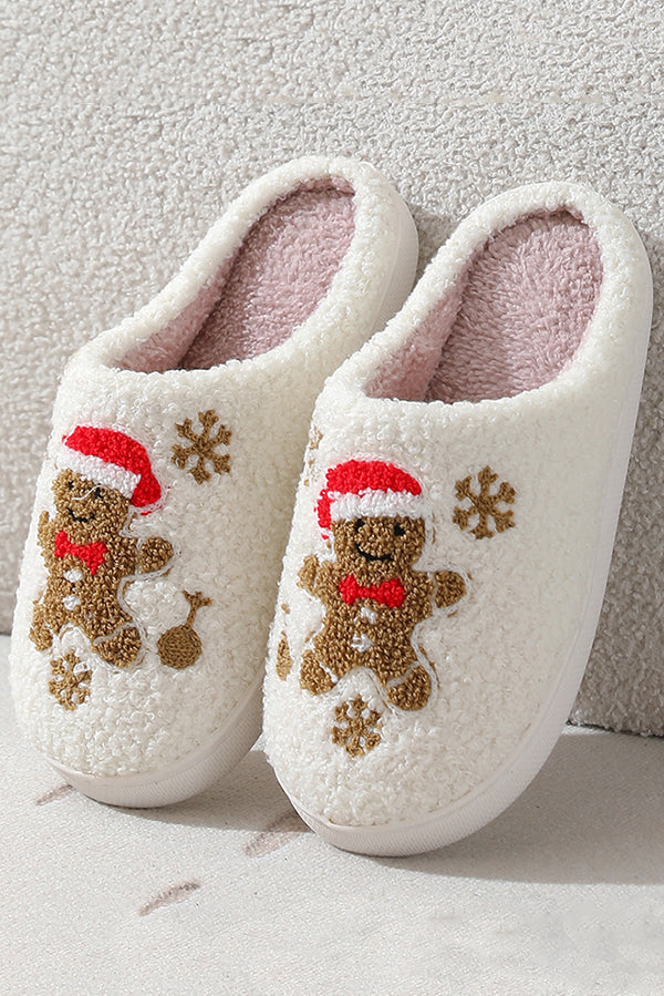 Luz de Nieve™ | Pantuflas navideñas afelpadas