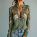 Frida | Blusa de encaje.