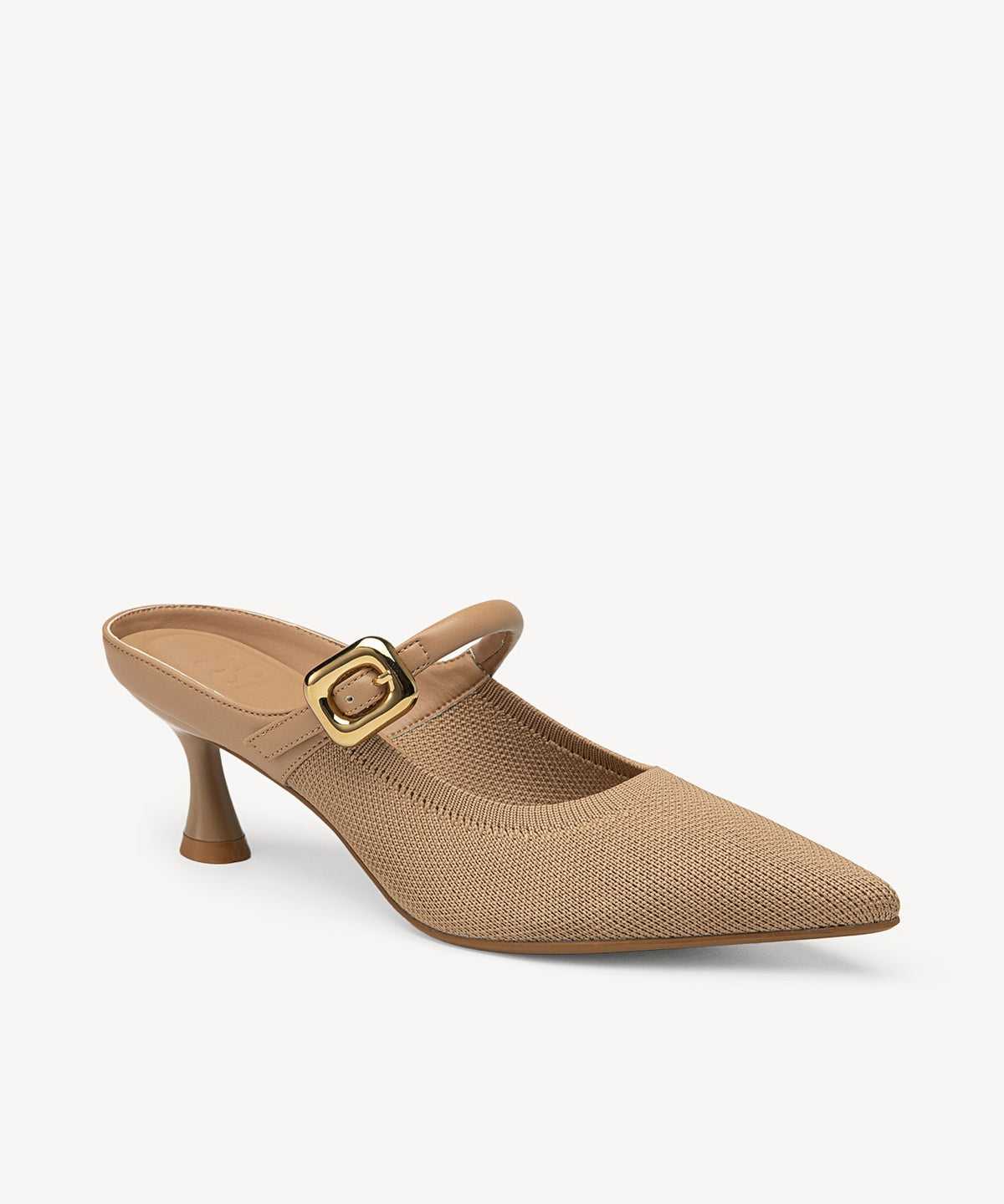 Selvara|Zapatilla destalonada de punta fina.