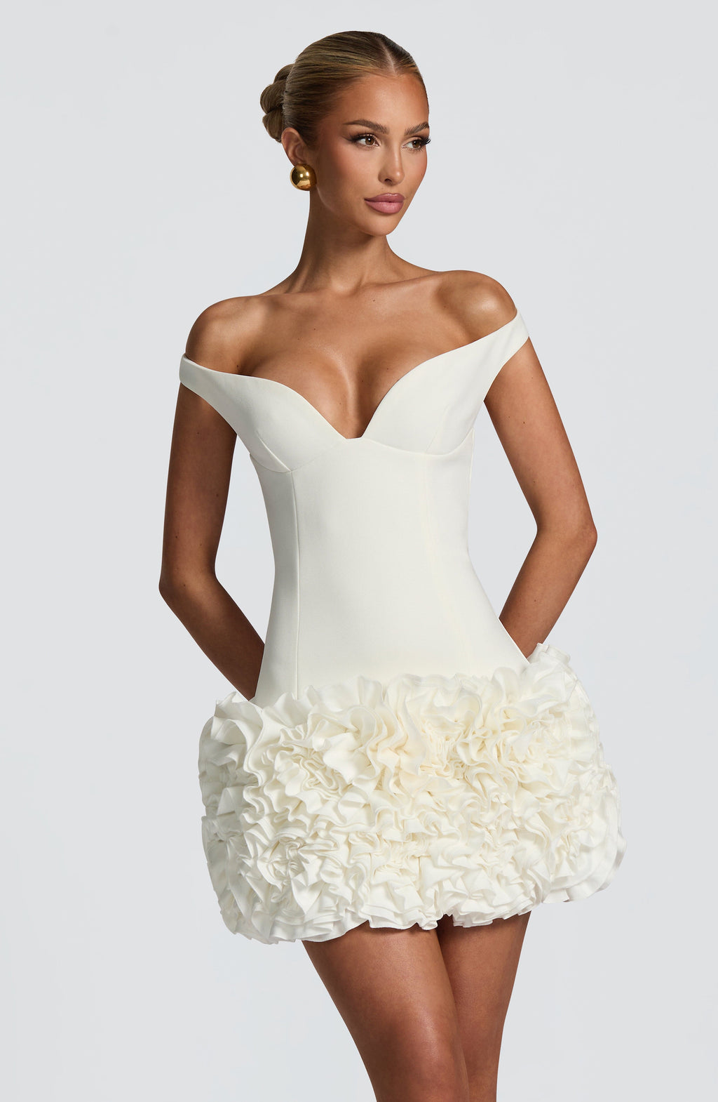 Aralyn™ | Vestido con volantes florales