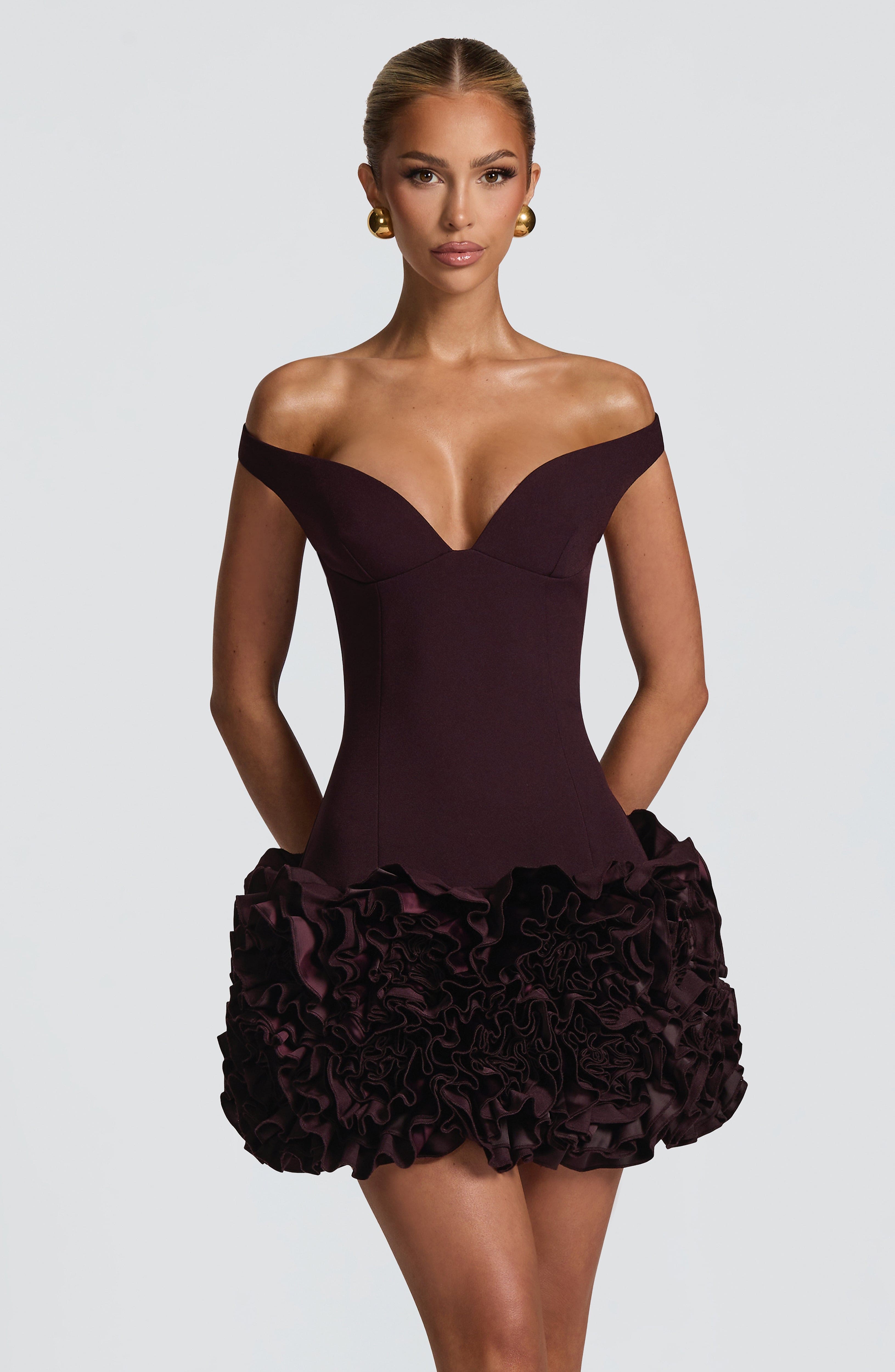 Aralyn™ | Vestido con volantes florales