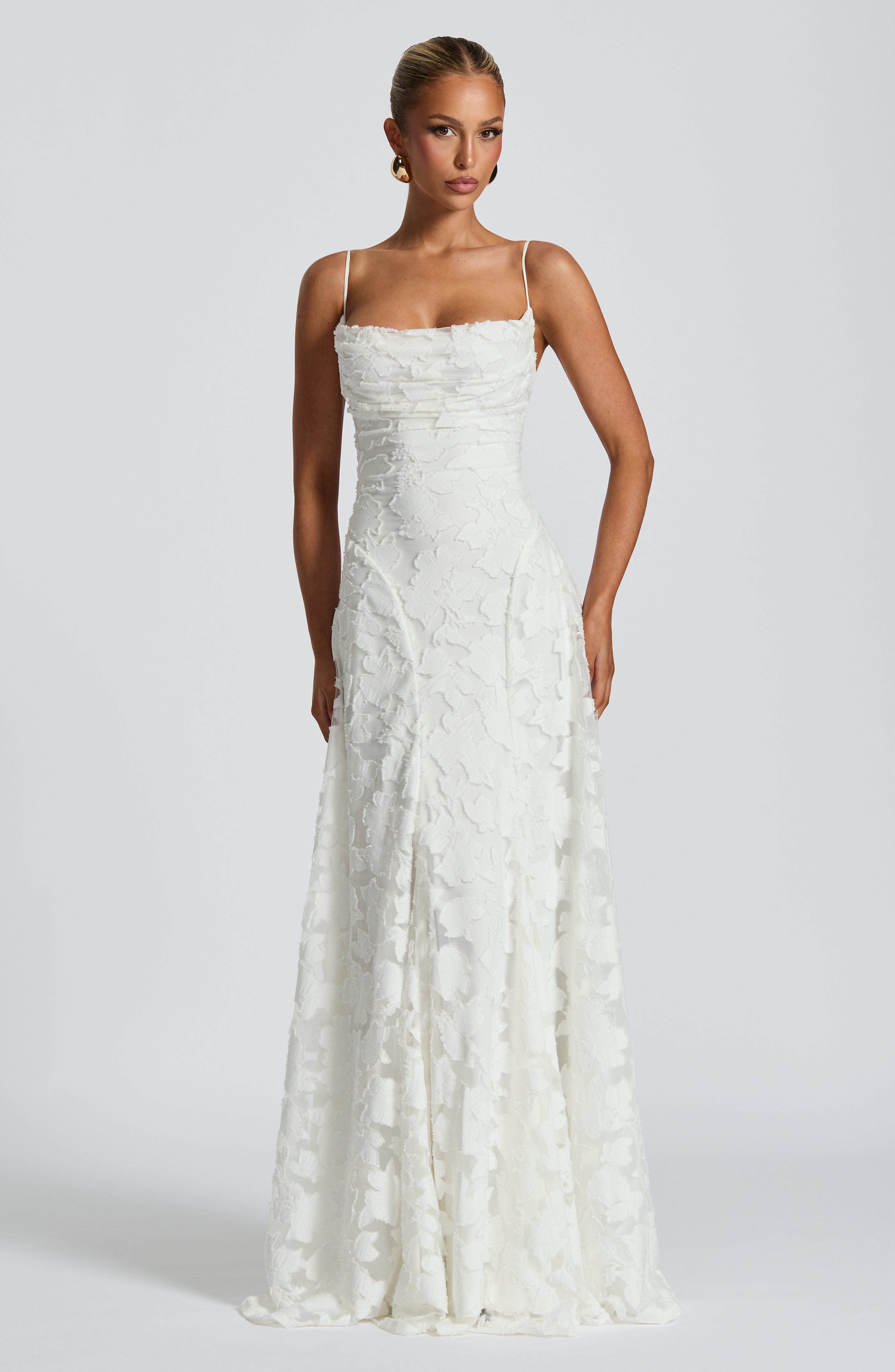 Elara™ | Vestido maxi premium floral