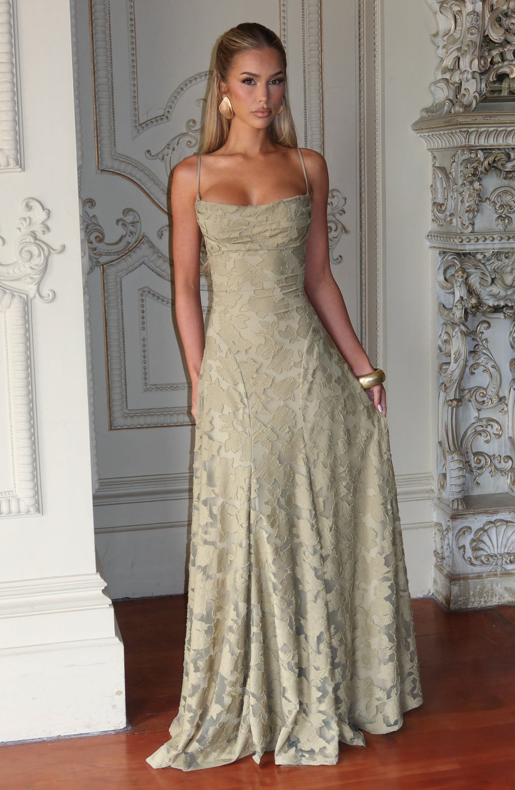 Elara™ | Vestido maxi premium floral