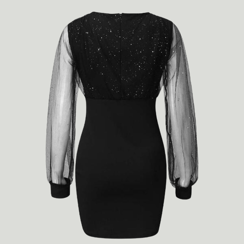 Estelle™ | Vestido elegante con mangas transparentes